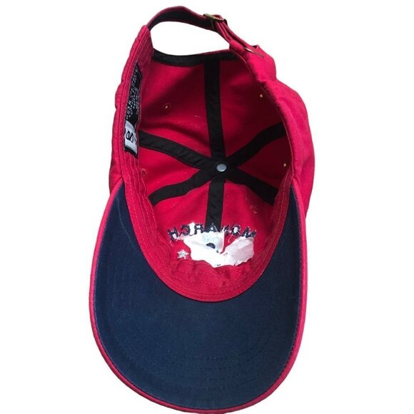 Monarch of the Seas Crew Hat 2000-2001 Red Embroidered Authentic Gear EUC - Picture 6 of 7